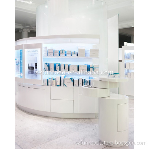 Fashion Customized Design Cosmetic Display Cabinet Stand